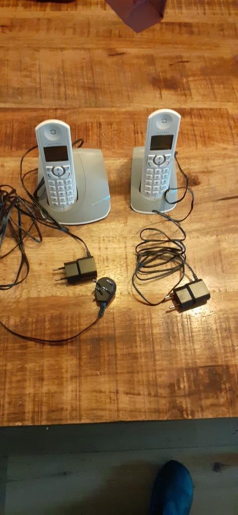 Telefoonset van Alcatel, Ophalen of Verzenden, Gebruikt, 2 handsets