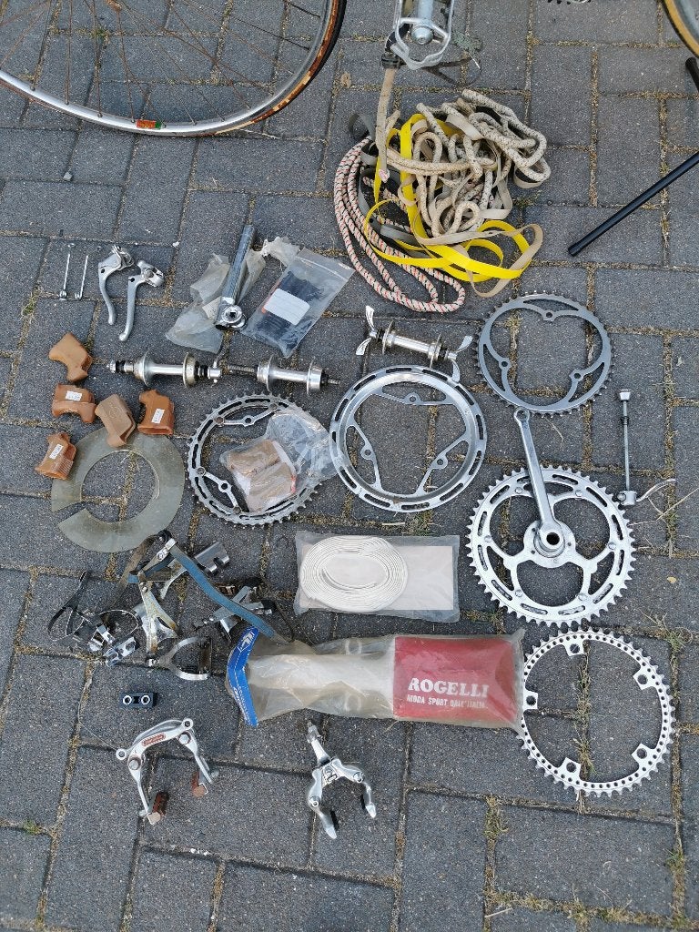 SCHUURVONDST VOOR ONDERDELEN OF OPTEKNAPPEN, Ophalen, Gebruikt, Racefiets, Overige typen