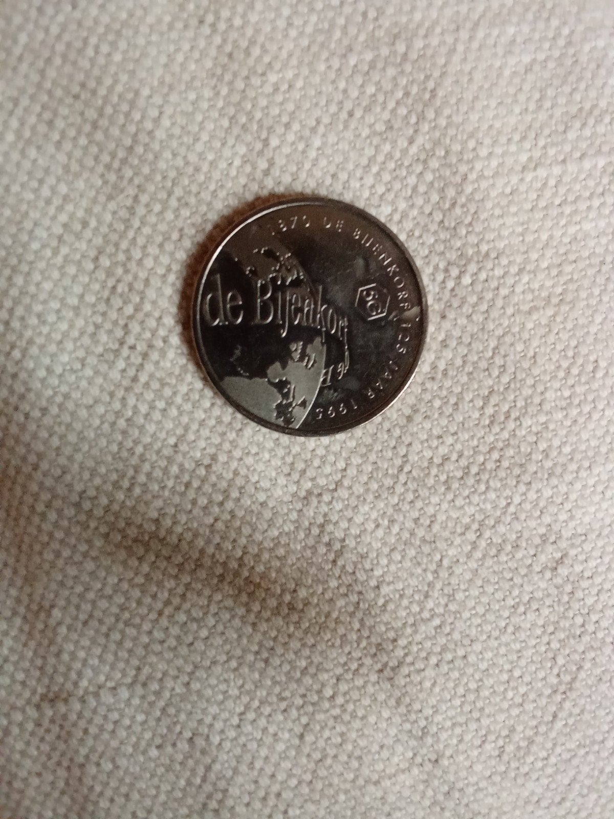 Herdenkingsmunt 125 jaar Bijenkorf, Ophalen, Overige materialen, Nederland