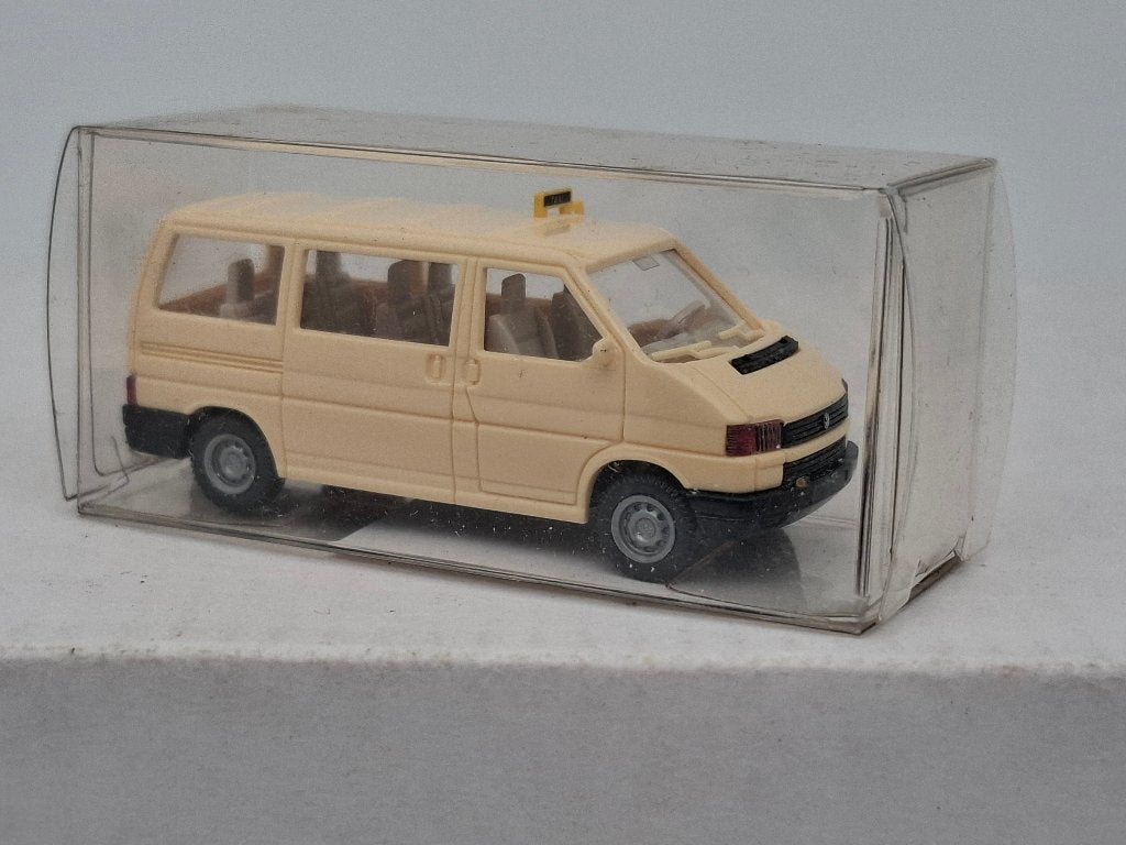 VW T4 bus taxi - Wiking 1/87, Verzenden, Zo goed als nieuw, Auto, Wiking