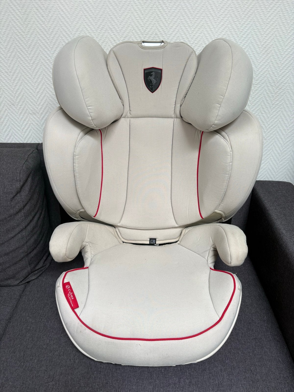 Cybex Platinum Ferrari Autostoel Isofix 15-36, Gebruikt, 15 t/m 36 kg, Afneembare rugleuning, Isofix