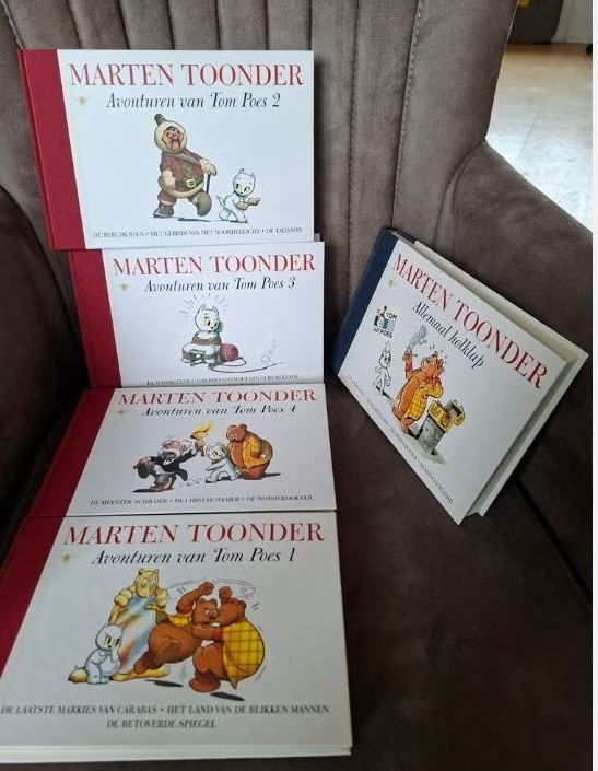 Marten Toonder: Avonturen van Tom Poes & Allemaal holklap, Boeken, Stripboeken, Meerdere stripboeken, Ophalen of Verzenden, Zo goed als nieuw