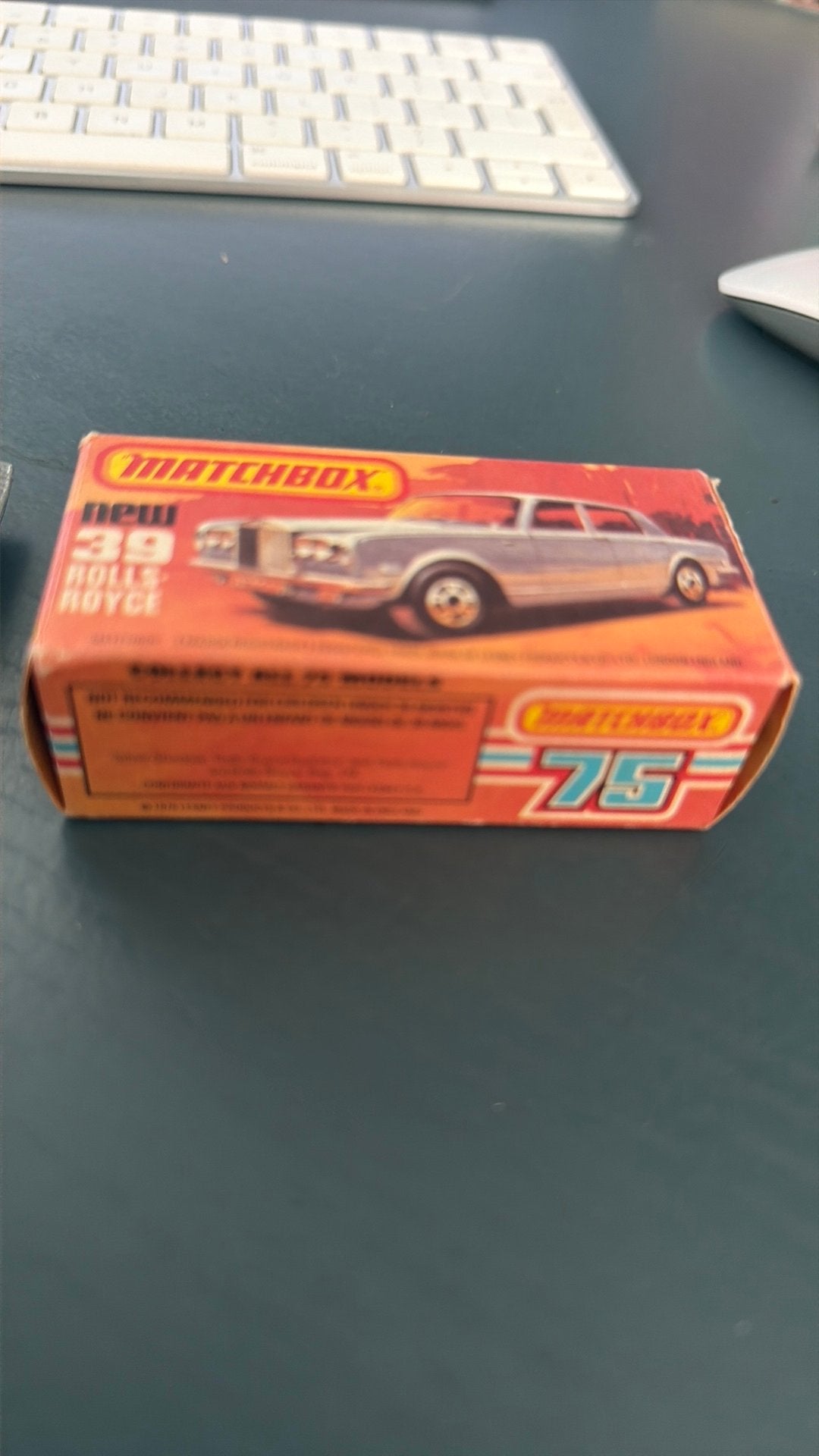 Matchbox Rolls Royce in origineel doosje, Hobby en Vrije tijd, Modelauto's | 1:87, Ophalen of Verzenden, Zo goed als nieuw, Auto