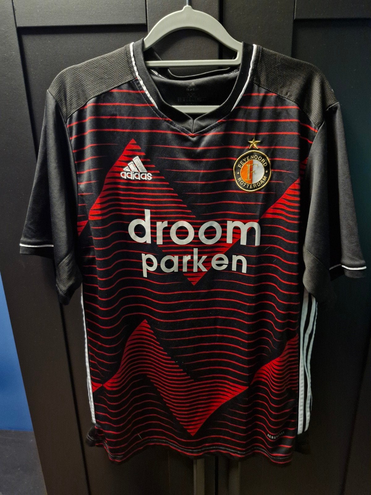 Feyenoord Uitshirt en Broekje 2020/2021 - Maat XXL, Groter dan maat XL, Ophalen of Verzenden, Gebruikt, Set
