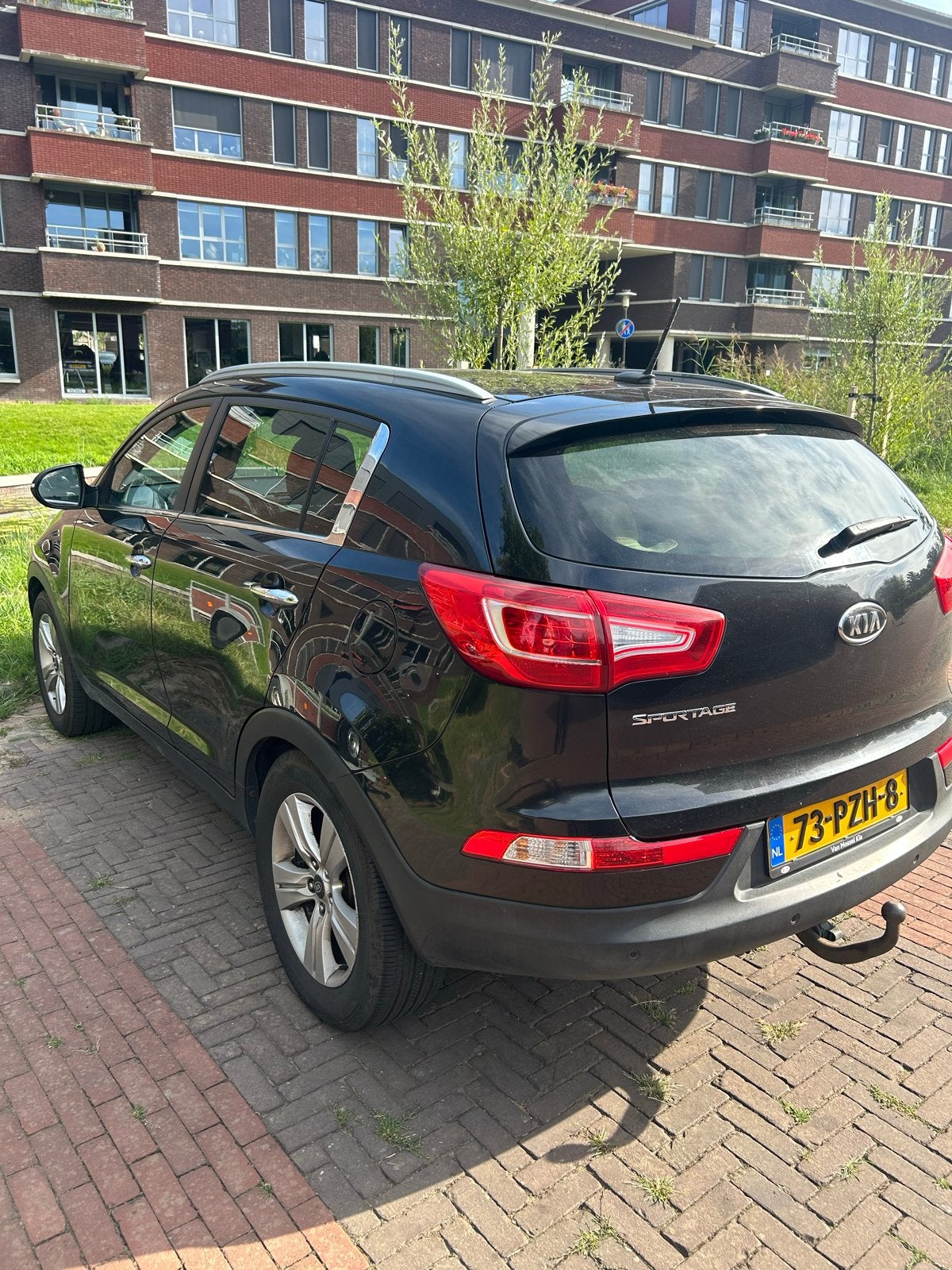 Kia Sportage 1.6 GDI 2WD 2011 Zwart, Auto's, Kia, Voorwielaandrijving, 1280 kg, 1591 cc, 4 cilinders