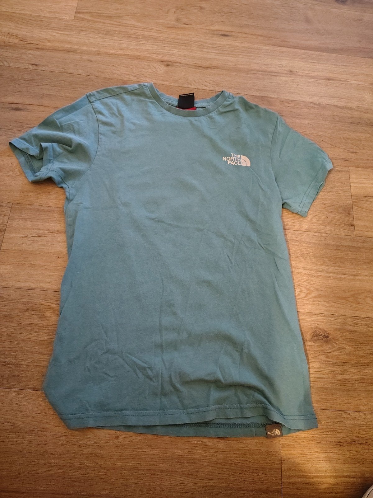 The North Face T-shirt - Groen/Blauw, Maat 38/40 (M), Ophalen of Verzenden, Gedragen, Groen