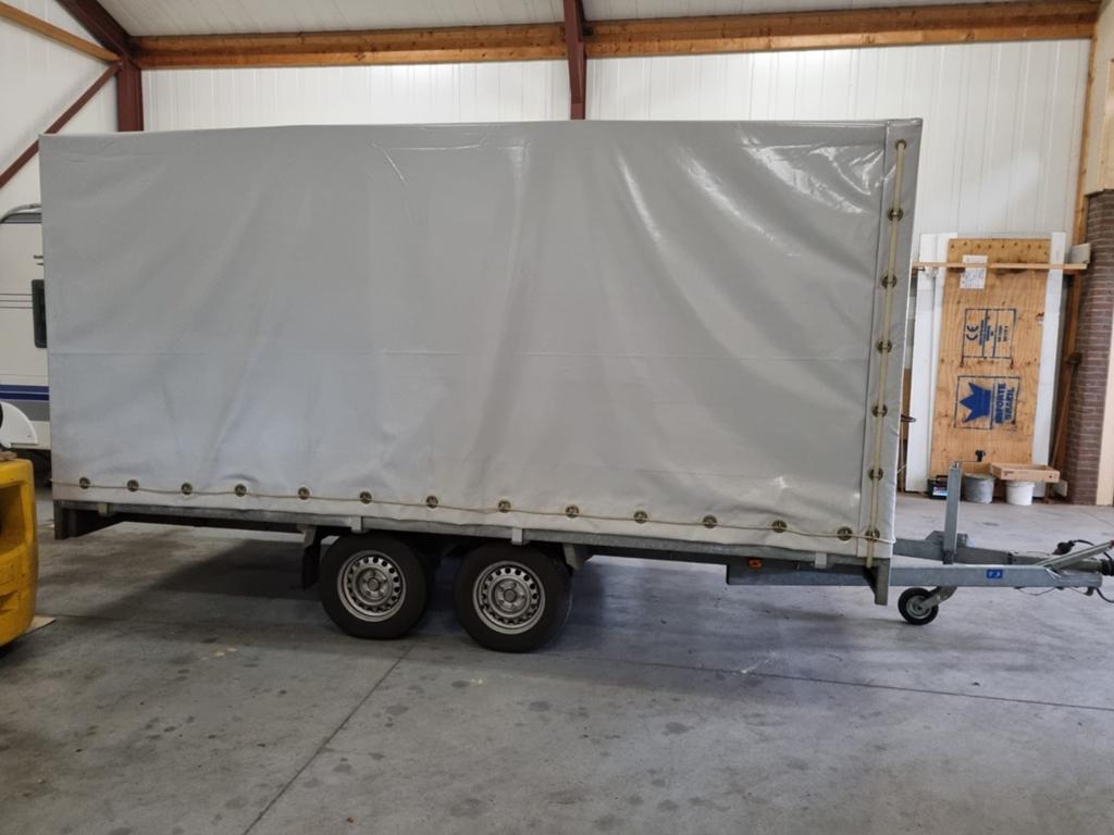 Aanhanger met huif., Auto diversen, Aanhangers en Bagagewagens, Ophalen of Verzenden, Zo goed als nieuw