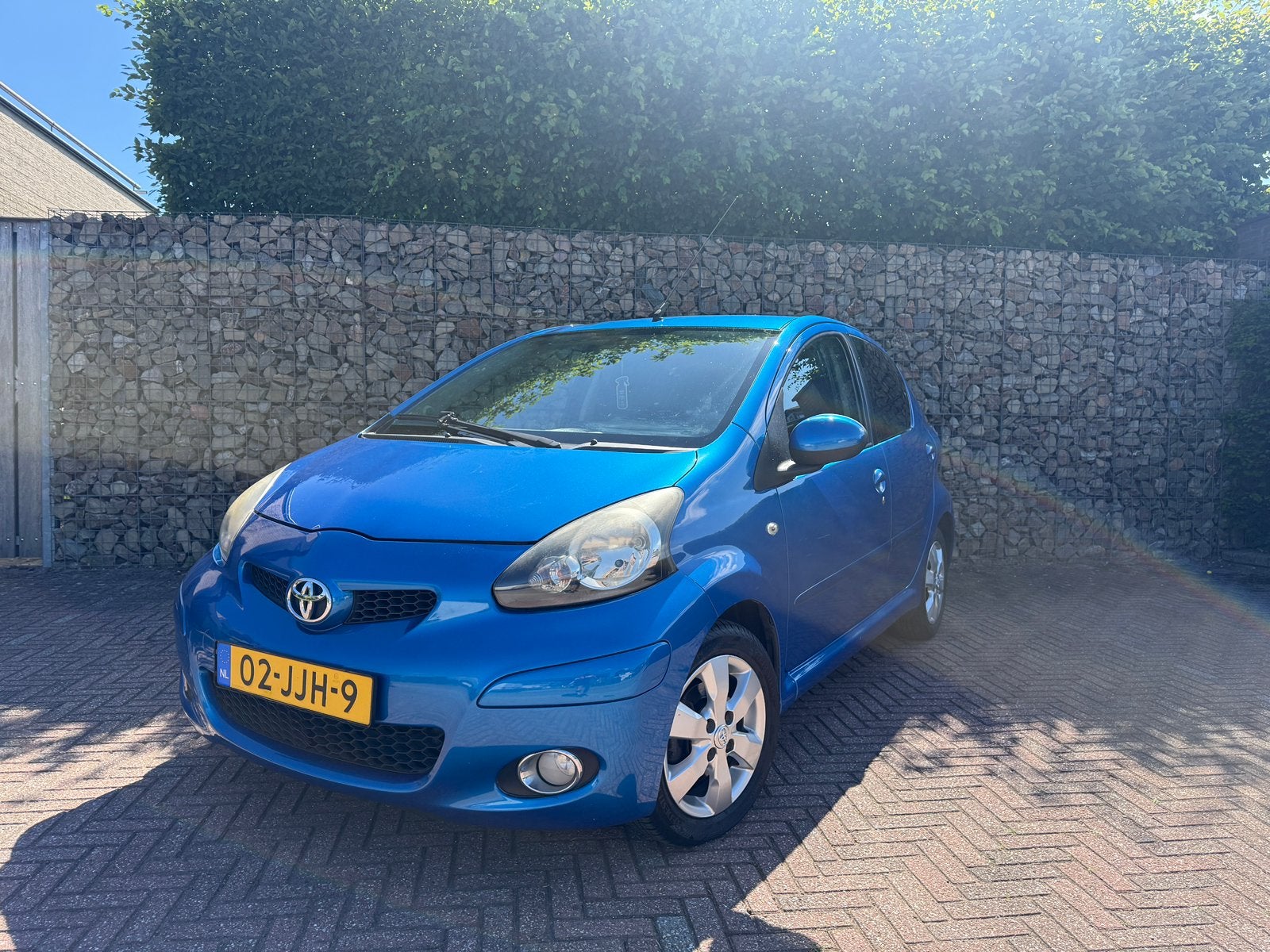 Toyota Aygo 1.0 12V Vvt-i 5DRS 2009 Blauw Nieuwe APK!, Auto's, Voorwielaandrijving, 68 pk, Origineel Nederlands, Bedrijf