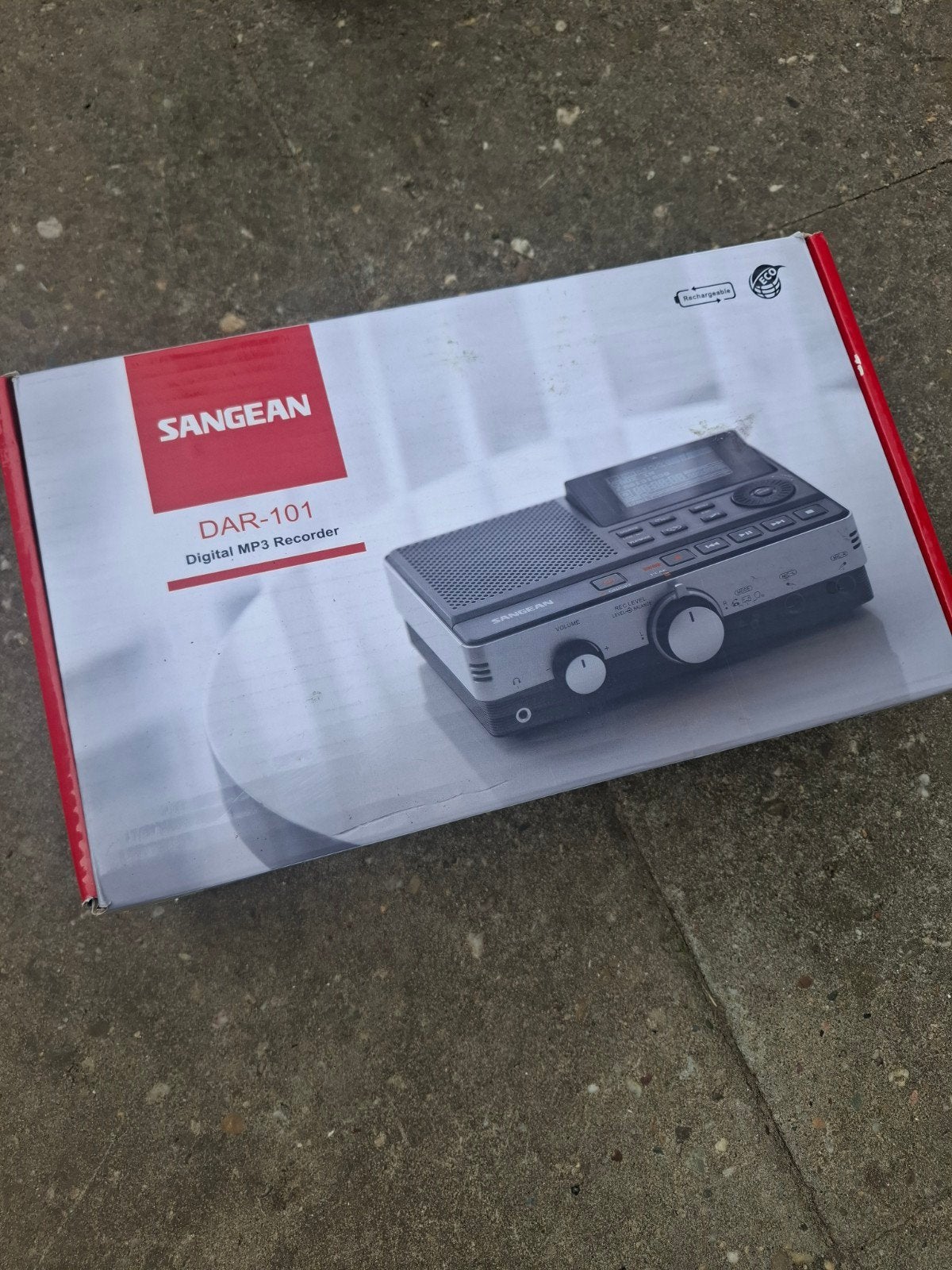 Sangean DAR-101 Digitale MP3 Recorder - Nieuw in doos, Verzenden, Nieuw, Overige typen