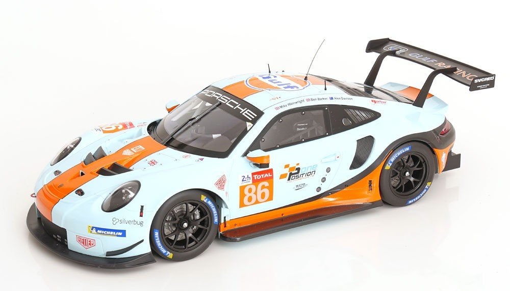 Porsche 911 (991) RSR #86 Winner LMGTE 24Hrs Le Mans 2018 "G, Tschuiten@hotmail.com, Duitsland, Auto, Ixo Models