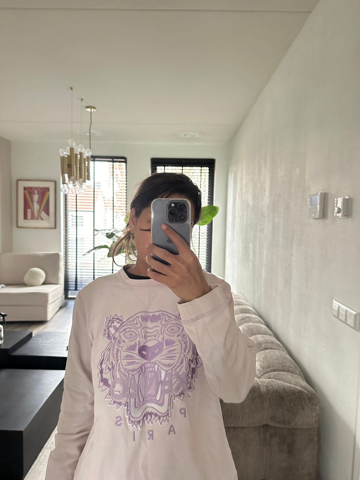 Kenzo Paris trui sweater hoodie 164 XS nieuw, Ophalen of Verzenden, Nieuw, Maat 34 (XS) of kleiner, Grijs