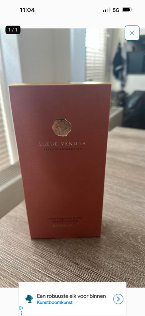 Rituals Suede Vanilla mini geursticks, Ophalen of Verzenden, Nieuw