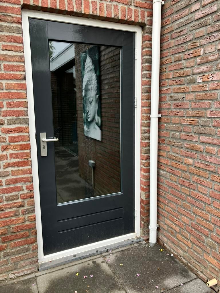 2x hard houten deuren ., Ophalen, Gebruikt, 80 tot 100 cm, Minder dan 200 cm