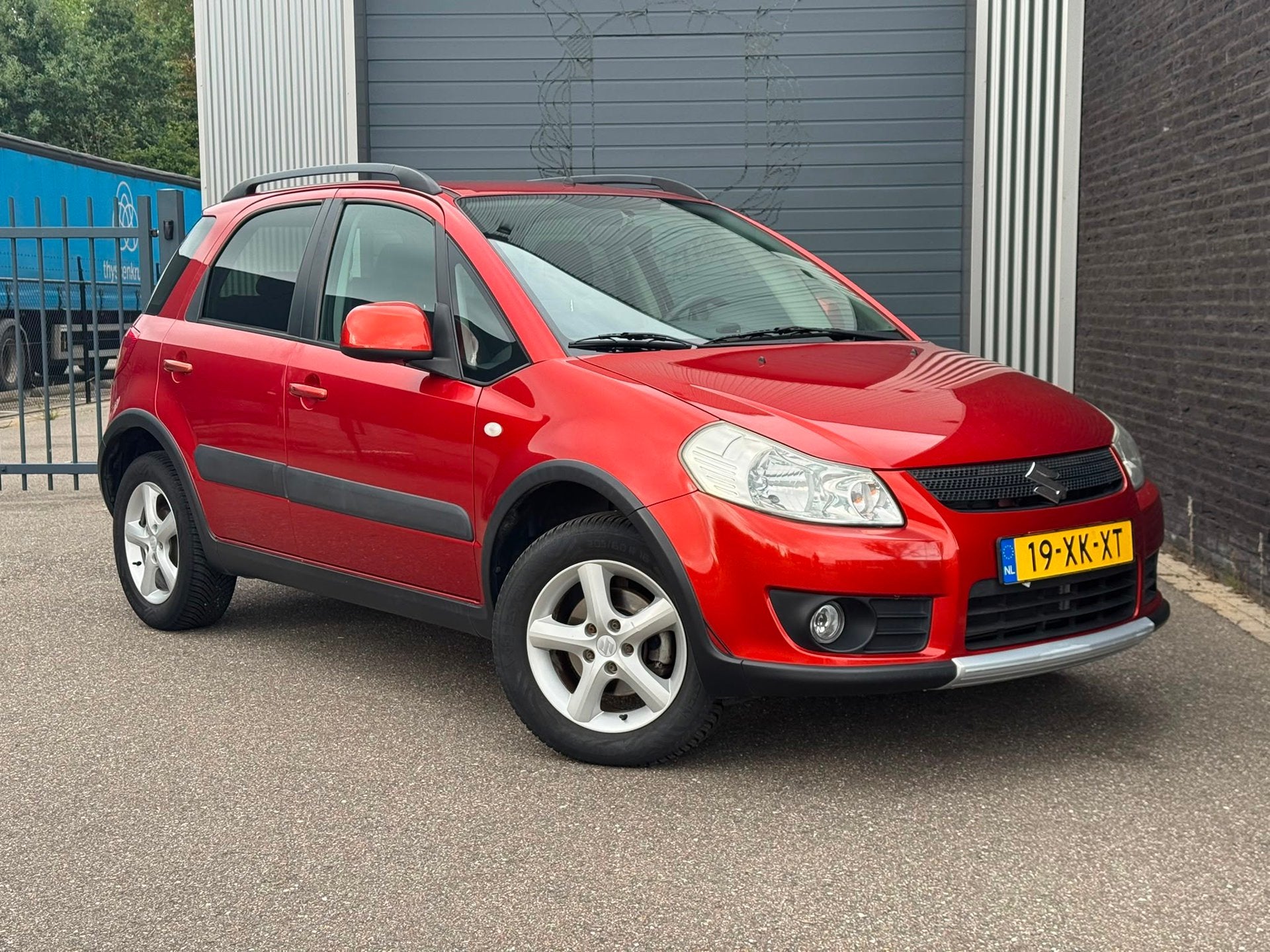 Suzuki SX4 1.6 4Grip Exclusive 4x4|Airco|Nap, Stof, Gebruikt, 1165 kg, Handgeschakeld