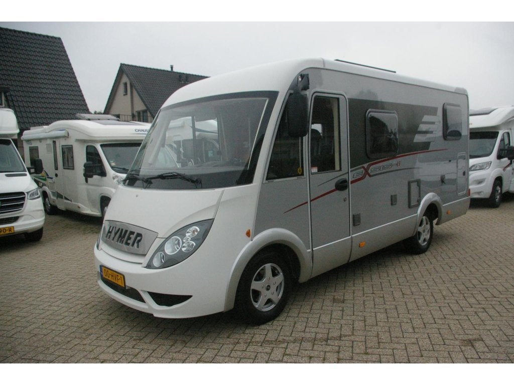 Hymer Exsis-I 522 EX Dwarsbed, Garage., Integraal, Ringverwarming, Tot en met 2, Koelkast