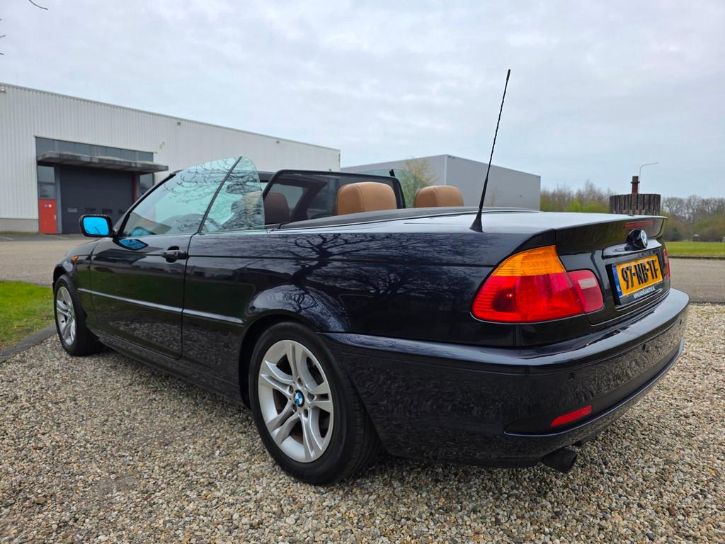 BMW 3-serie Cabrio 318Ci Executive LEER/airco/CRUISE, Auto's, 13 km/l, Achterwielaandrijving, 680 kg, Cabriolet