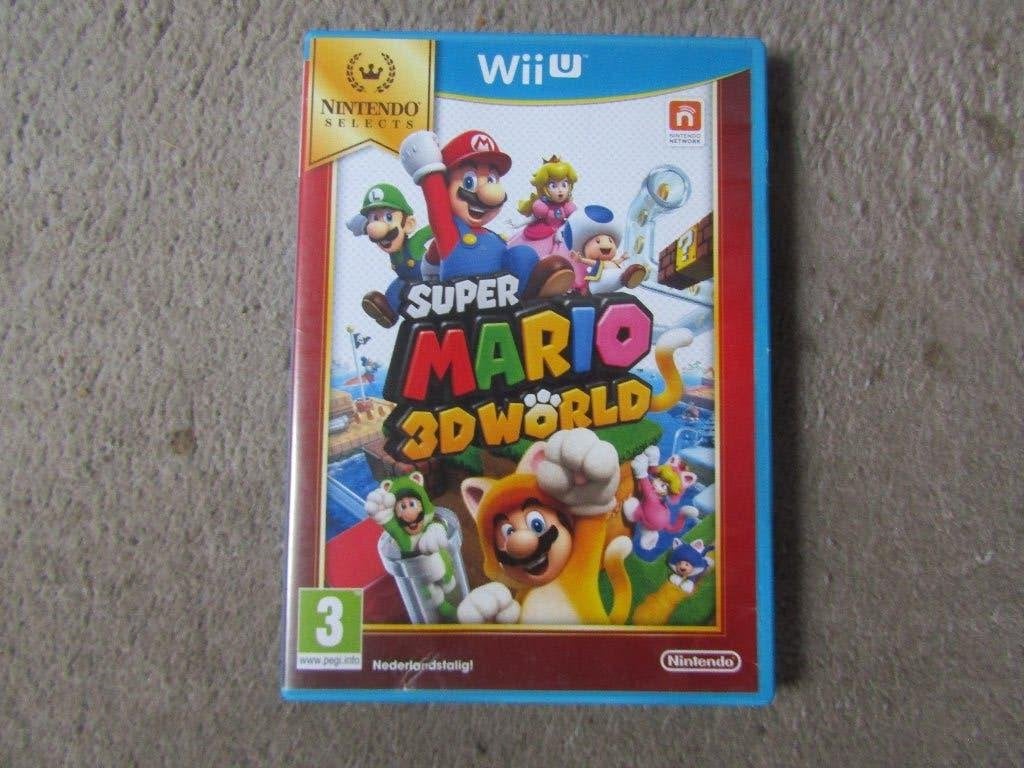 Wiiu spel: Super Mario 3D world, Gebruikt, 1 speler, Ophalen of Verzenden, Vanaf 3 jaar