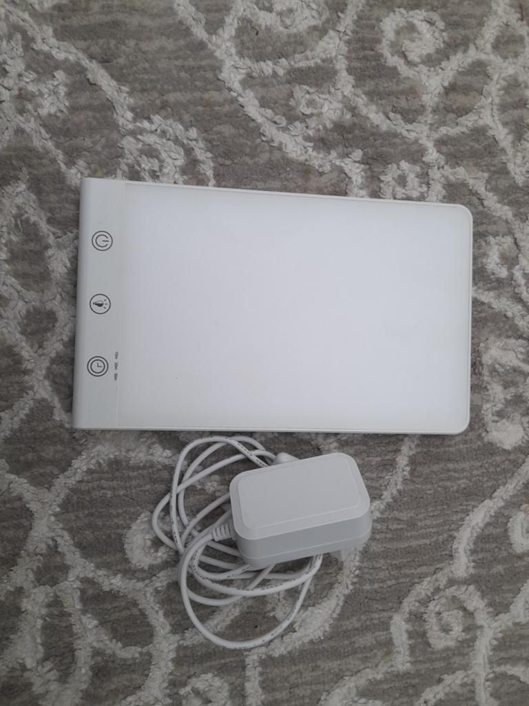 Compacte daglicht lamp met timer, Ophalen of Verzenden, Zo goed als nieuw, Modern, minimalistisch