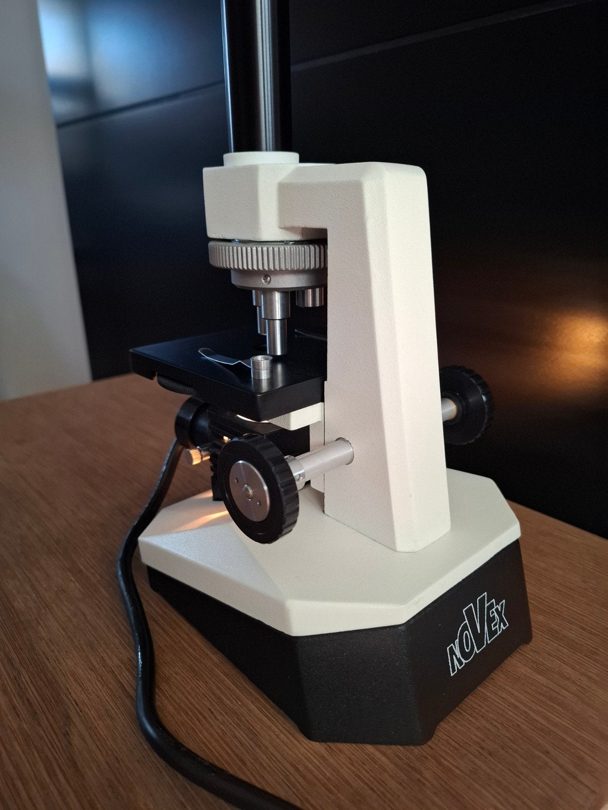 Microscoop Novex PS-40 met handleiding, accessoires en boek, Ophalen