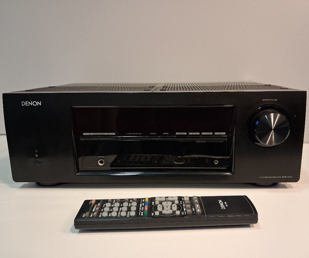 Denon AV Surround Receiver AVR-1513, Audio, Tv en Foto, Versterkers en Receivers, Ophalen, Gebruikt, Denon, 60 tot 120 watt