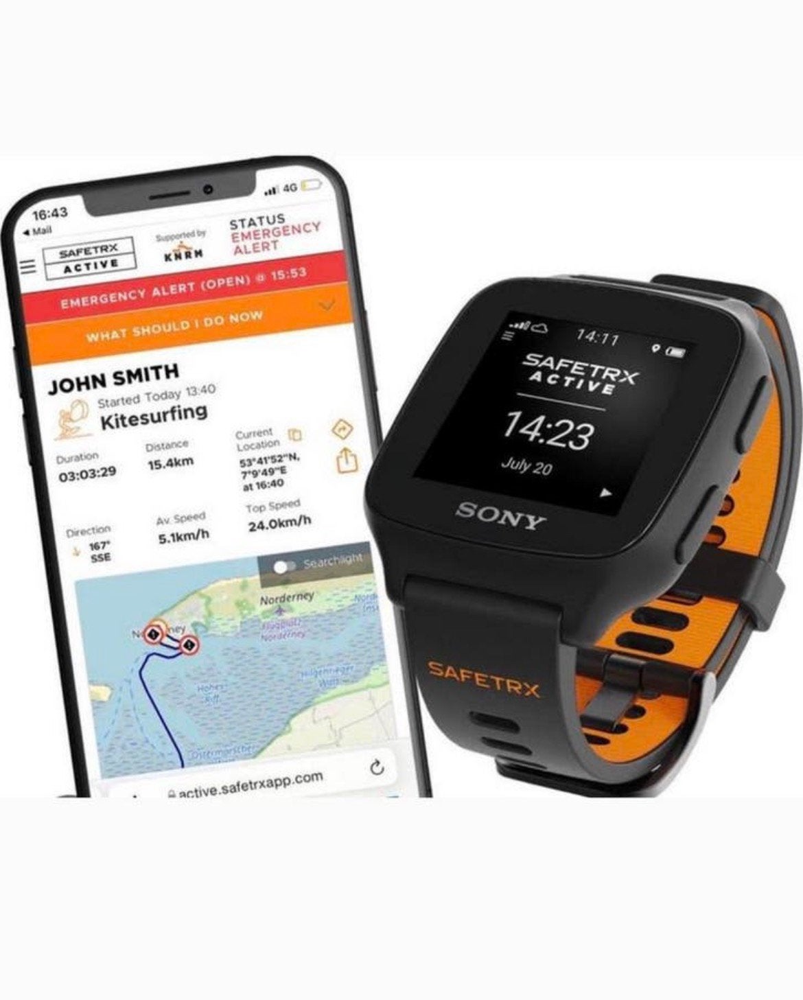 Sony Safetrx active, Ophalen of Verzenden, Zo goed als nieuw