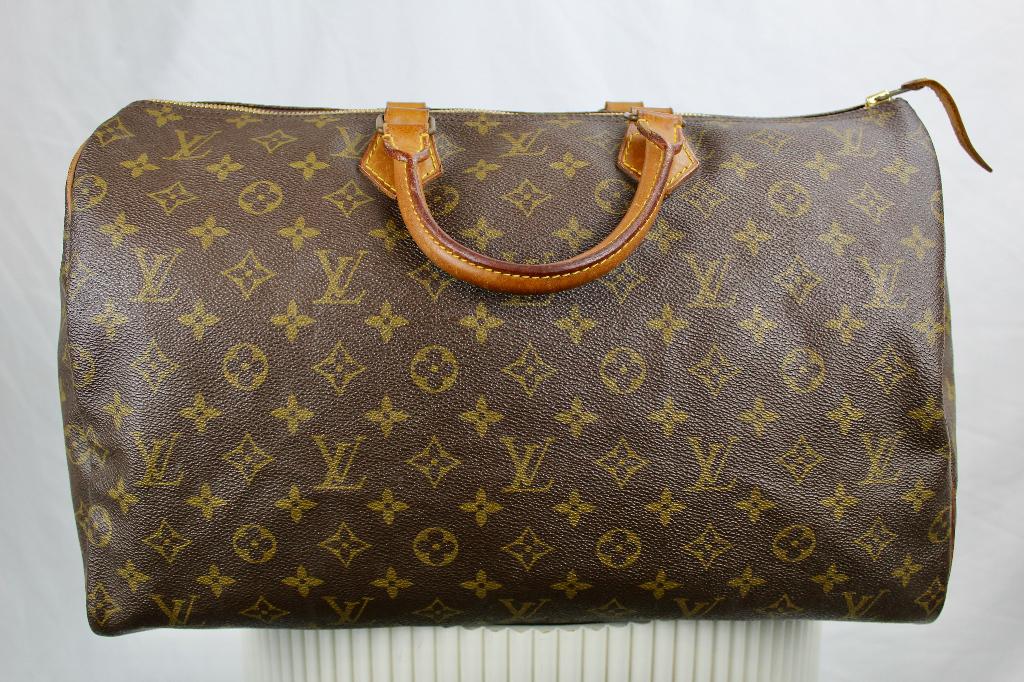 Louis Vuitton Speedy 40 - 1172, Sieraden, Tassen en Uiterlijk, Tassen | Damestassen, Gebruikt, Bruin, Ophalen of Verzenden, Louis Vuitton