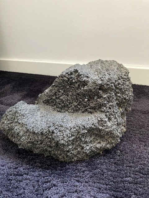 lava steen zwart, Ophalen, Zwart, 20 cm, Steen/keramiek