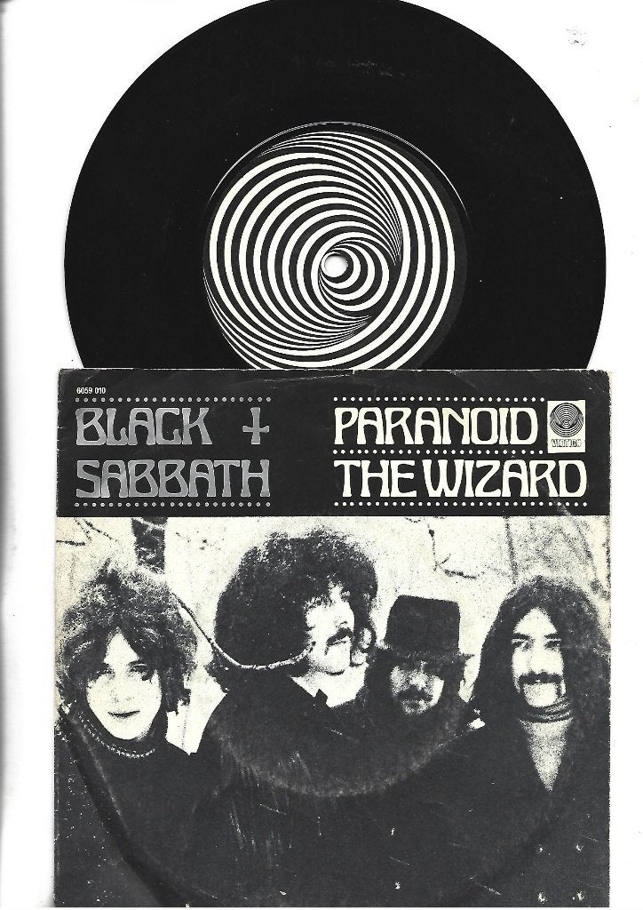 BLACK SABBATH SINGLE 7" PARANOID -1970, 7 inch, Ophalen of Verzenden, Pop, Overige typen