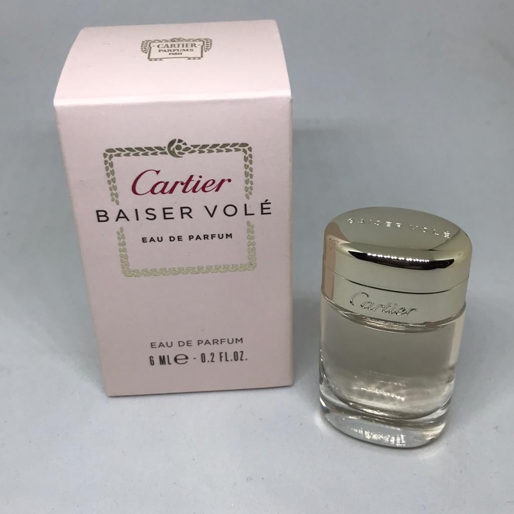 Parfumminiatuur Baiser Volé Cartier 6 ml eau de parfum, Verzamelen, Parfumverzamelingen, Ophalen of Verzenden, Nieuw, Miniatuur