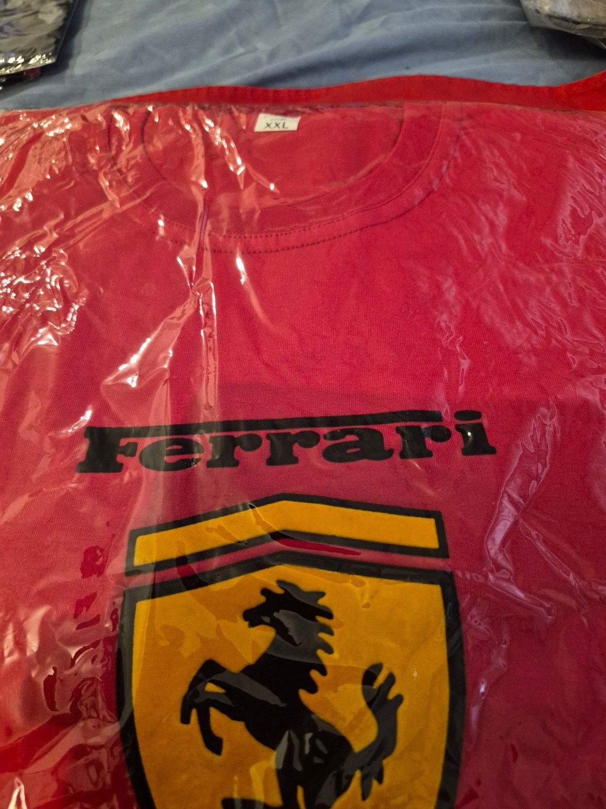 Ferrari T-shirt Rood XXL - Nieuw in verpakking, Kleding | Heren, Ferrari, Nieuw, Overige maten, Ophalen of Verzenden