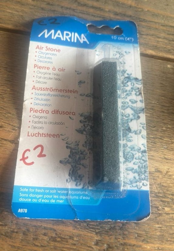 Nieuw: Grote Marina airstone / bruissteen! 2€, Ophalen of Verzenden, Nieuw, Overige typen, Overige merken