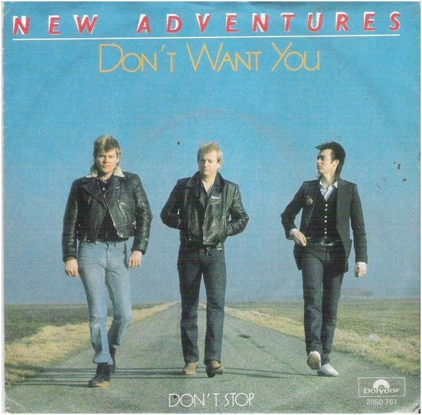 NEW ADVENTURES: "Don't want you" - Nederpoptopper!, Ophalen of Verzenden, Zo goed als nieuw, 7 inch, Pop