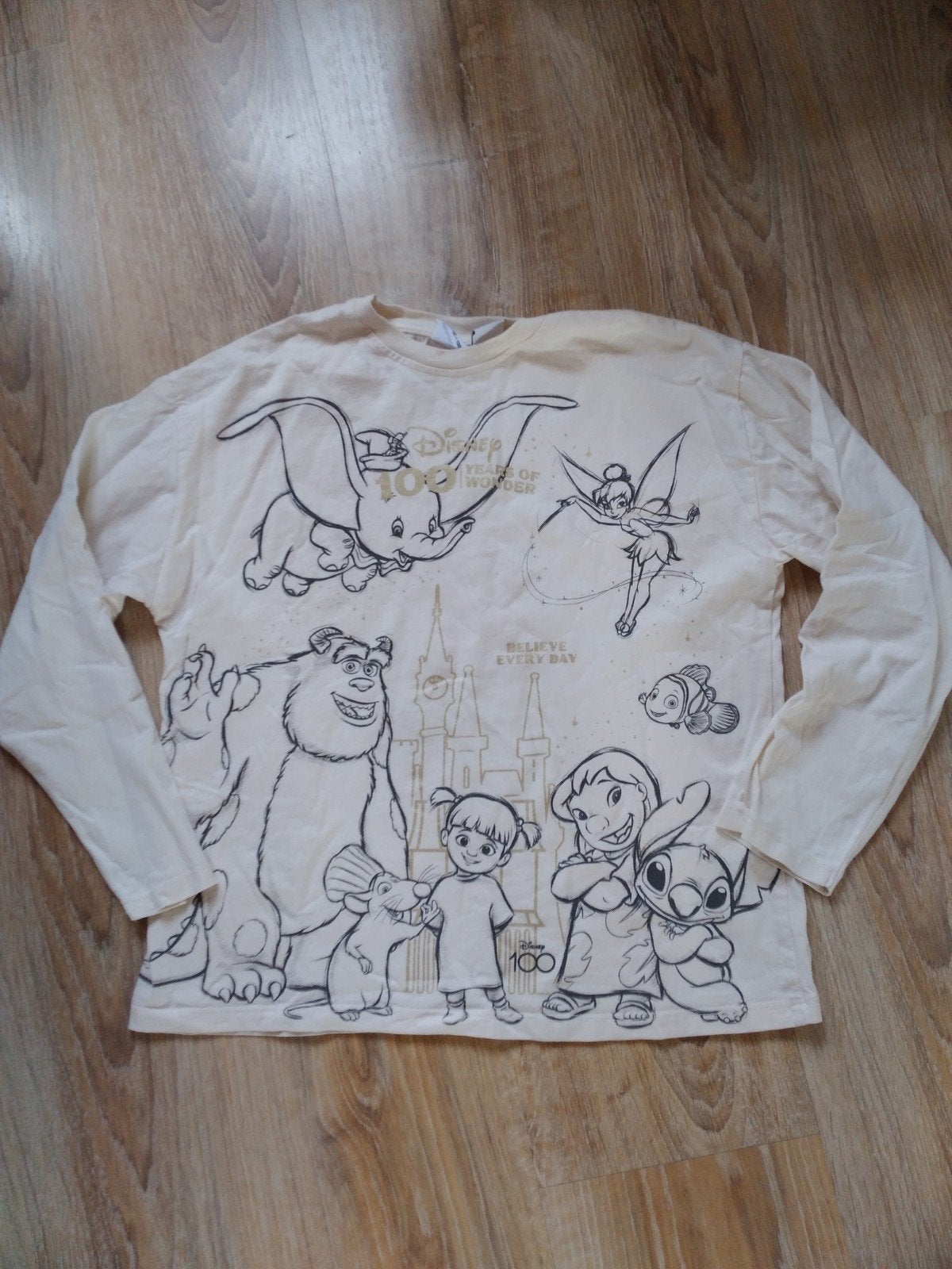 zgan shirt met Disney figuren van Zara maat 152, Kinderen en Baby's, Kinderkleding | Maat 152, Meisje, Ophalen of Verzenden, Zo goed als nieuw