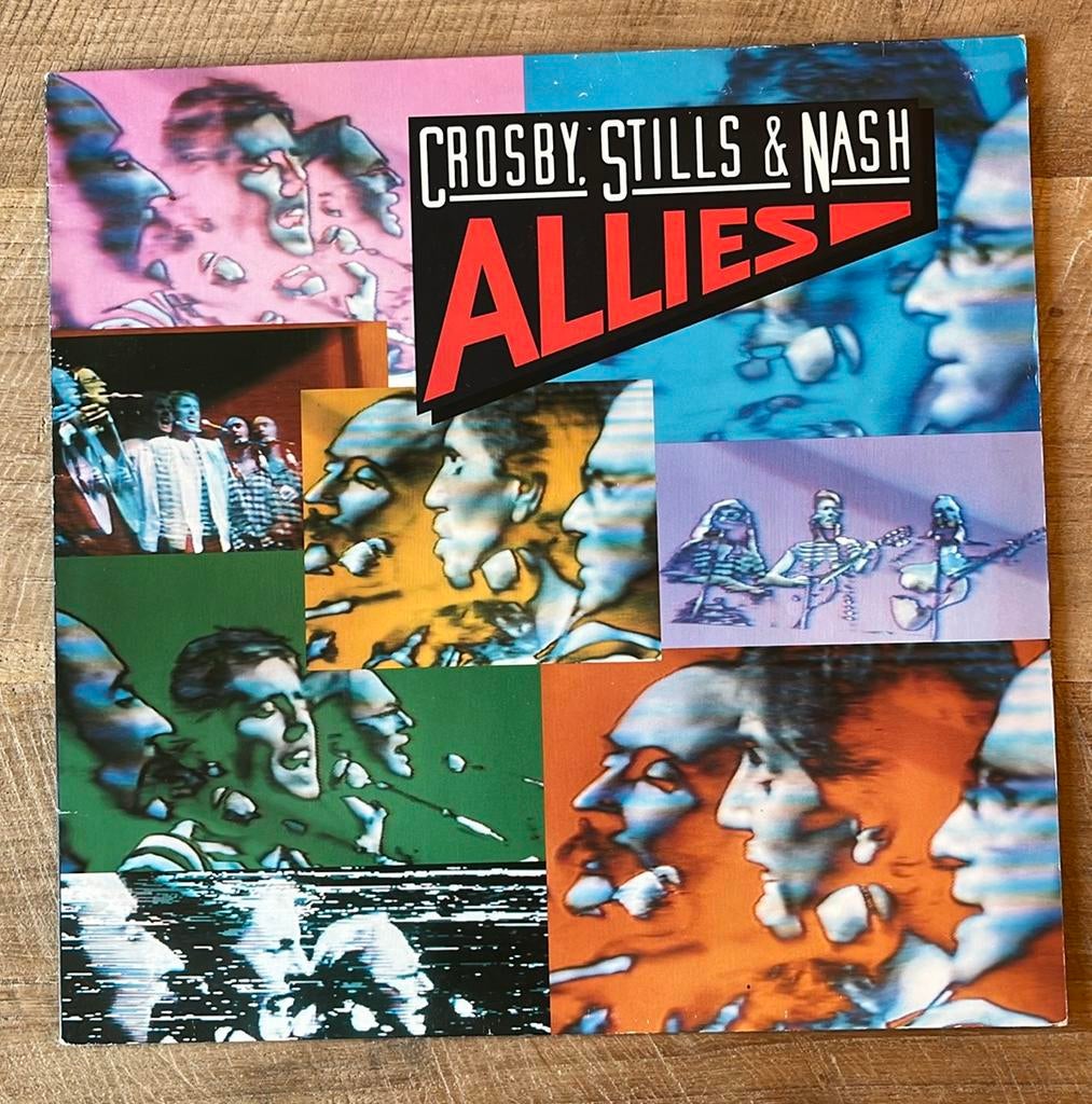 LP Crosby, Stills & Nash - Allies, Gebruikt, 1980 - 1989, Ophalen of Verzenden, 12 inch