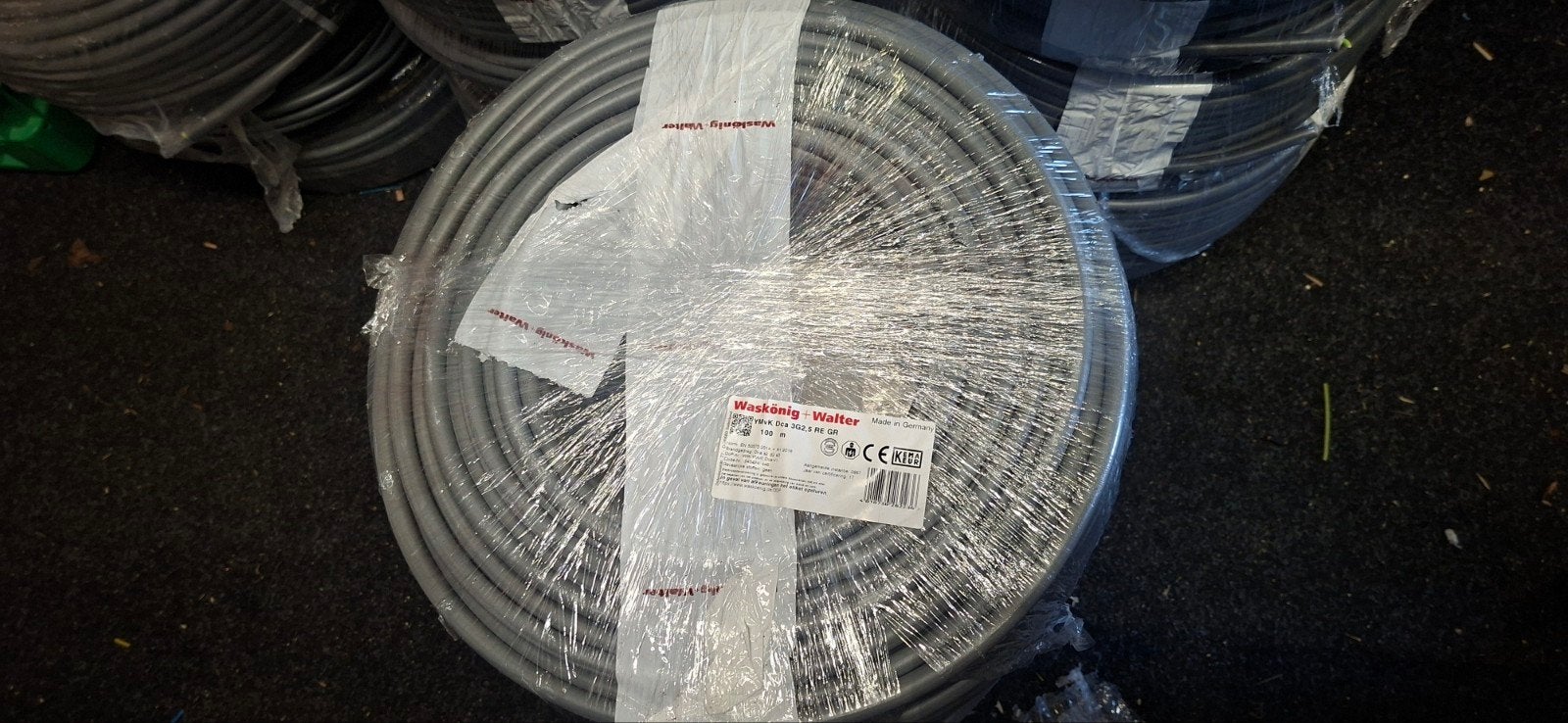 YMVK kabel 3x2,5mm2 100 meter, Ophalen, Nieuw, Kabel of Snoer