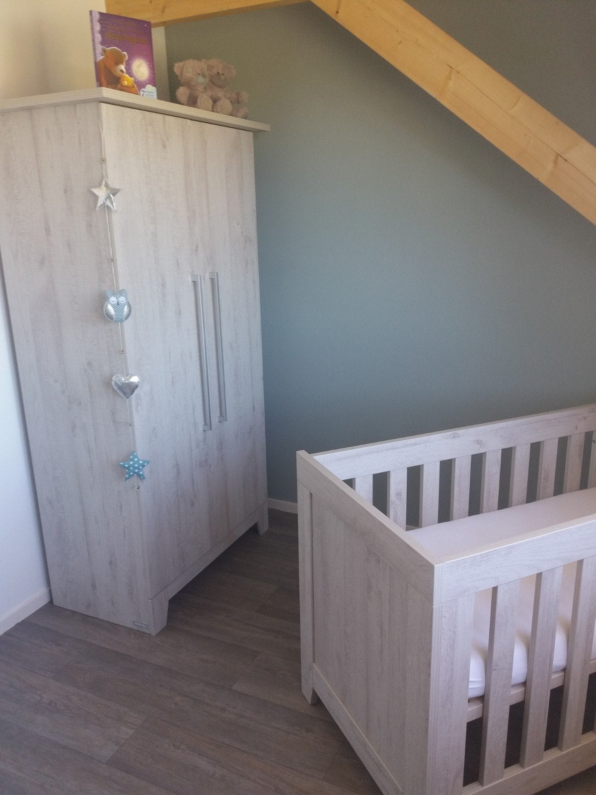 Complete Interbaby Babykamer Set - Ledikant, Commode, Kast, Ophalen, Gebruikt, Jongetje of Meisje
