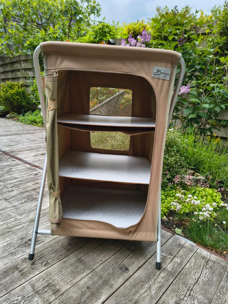 Bardani campingkast / legkast ripiani x top, Ophalen