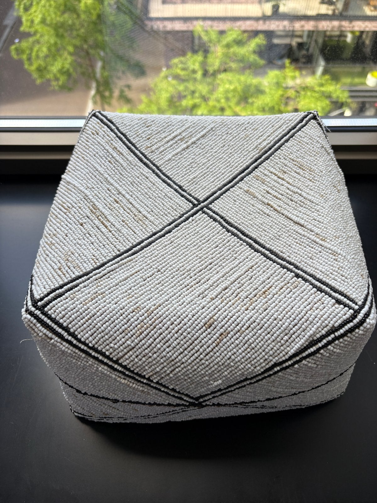 Decoratieve mand uit Bali - 30x30 cm, Huis en Inrichting, Ophalen of Verzenden, Gebruikt, Overige materialen, Minder dan 50 cm