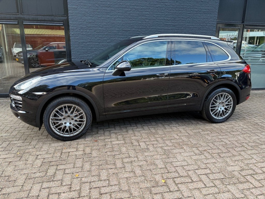 Porsche CAYENNE 3.0 D opendak trekhaak, Auto's, Automaat, Gebruikt, Zwart, Bedrijf