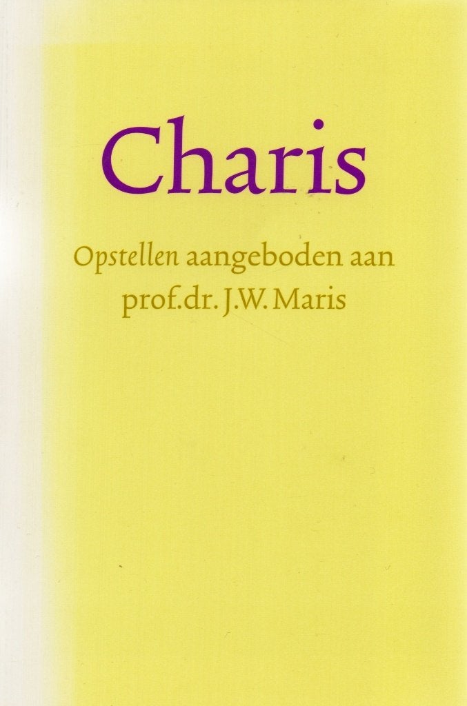 Charis - Prof. dr. J.W. Maris / 9789058298690, Ophalen of Verzenden, Zo goed als nieuw, Prof. dr. J.W. Maris