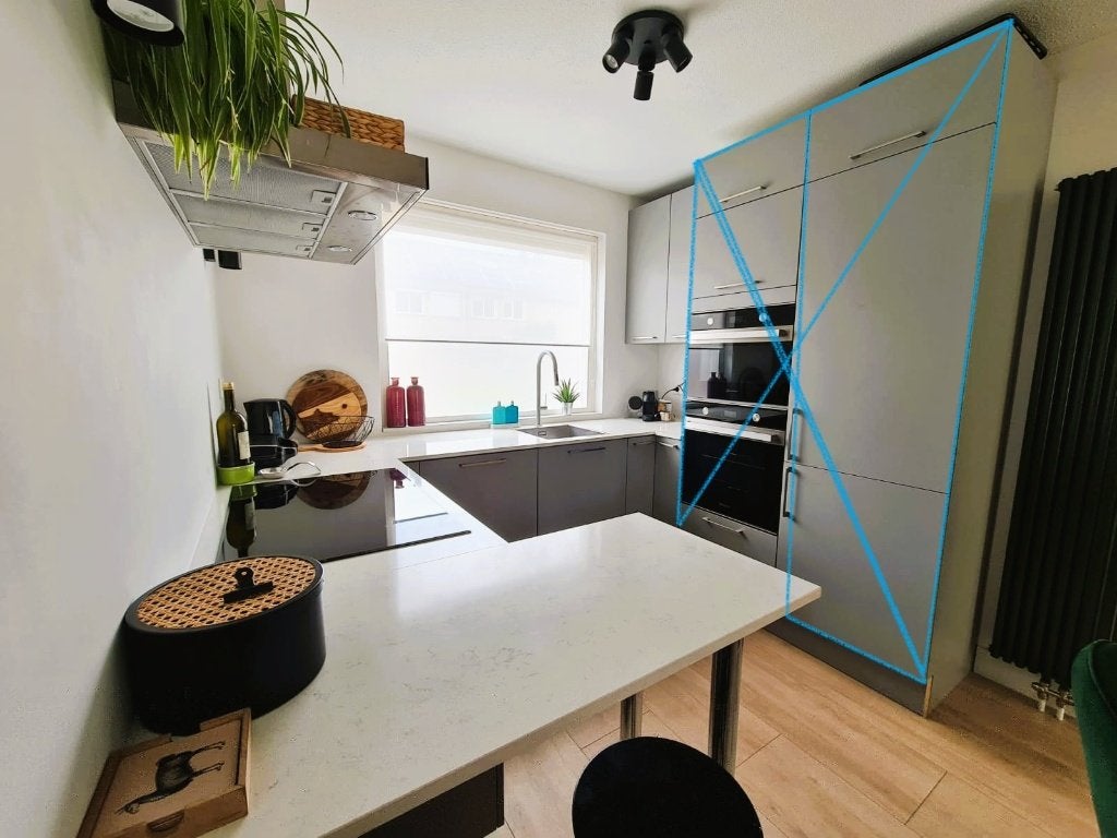 Gebruikte keuken (keukenkampioen), Huis en Inrichting, Keuken | Complete keukens, Ophalen, Gebruikt, U-keuken, Composiet