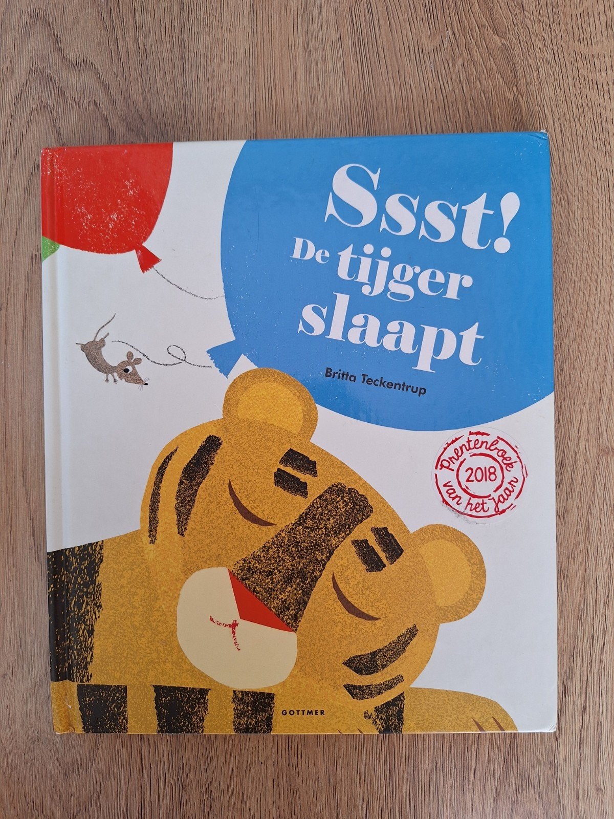 Sssst! De tijger slaapt - Prentenboek van het Jaar 2018, Boeken, Ophalen, Gelezen, Britta Teckentrup, Prentenboek
