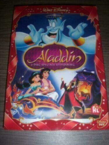 Walt Disney Classics Aladdin met kunststof schuifhoes nieuw, Tekenfilm, Verzenden, Nederlands, Nederlands