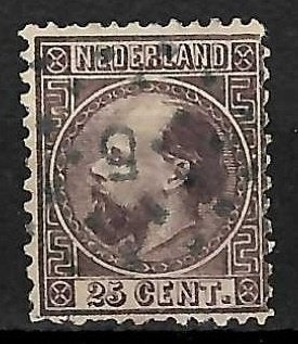 Nederland nvph 11 gestempeld 2e keus, Postzegels en Munten, Verzenden, T/m 1940, Gestempeld
