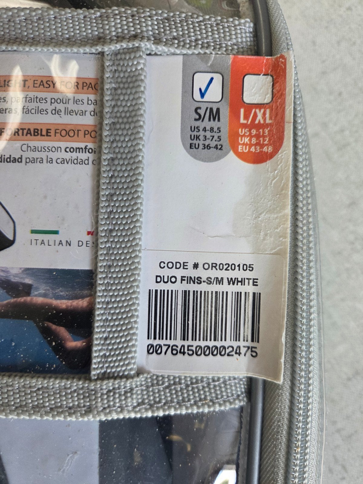 Ocean Reef Duo Travel Fins., Ophalen of Verzenden, Zo goed als nieuw, Zwem- of Duikvliezen
