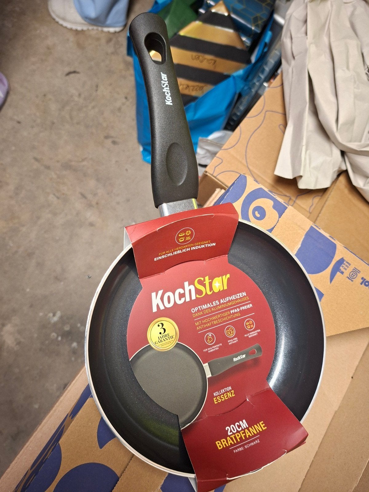 KochStar Koekenpan 20cm - Nieuw met lichte krasjes, Huis en Inrichting, Ophalen of Verzenden, Nieuw, Koekenpan, Overige merken