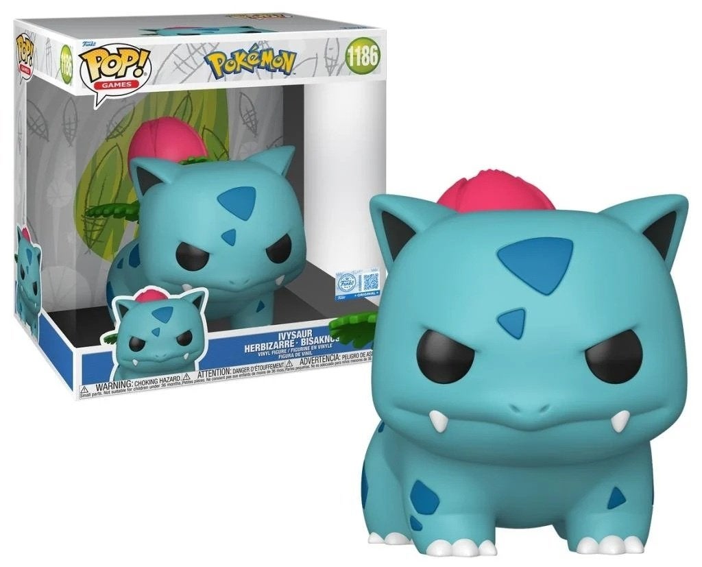Pokémon Funko POP! - Ivysaur 10 Inch #1186, -, -, Nieuw, Ophalen of Verzenden