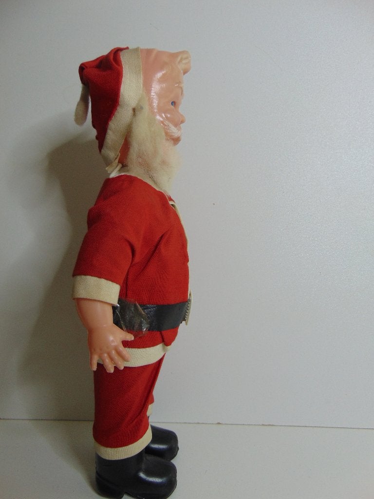 Foto 5 van Oude zacht celluloid Kerst mannetje