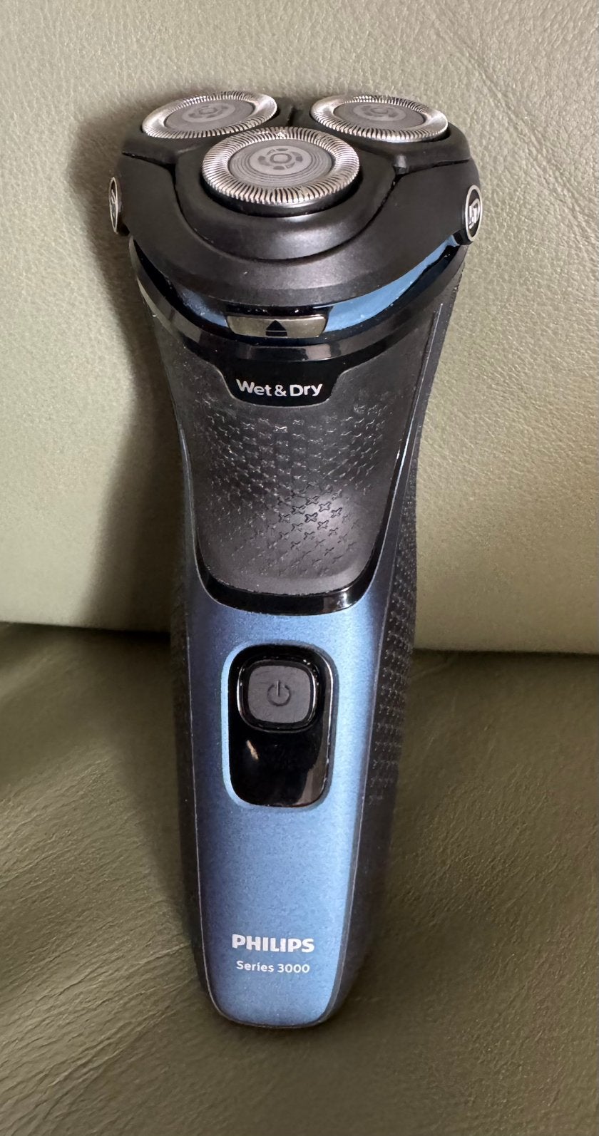 Philips scheerapparaat, model S3134, blauw zwart, Ophalen, Gebruikt, Scheren en Epileren