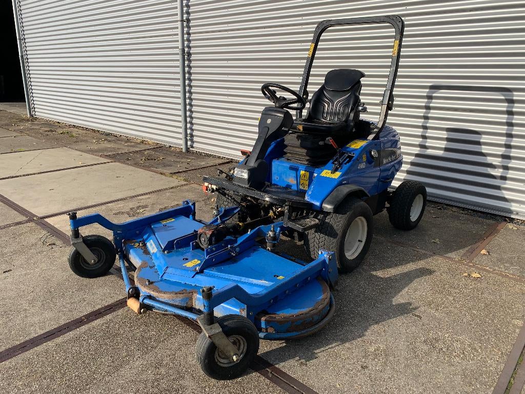 New Holland MC35, Tuin en Terras, Grasmaaiers, Gebruikt, Benzine-grasmaaier, 50 cm of meer, Cirkelmaaier, Elektrische starter